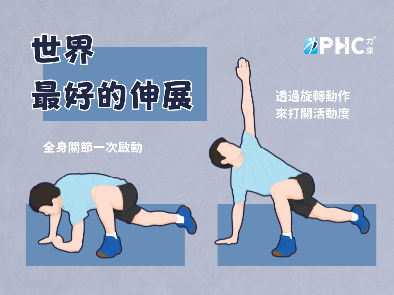 跟著教練一起做賽前暖身－世界最好的伸展