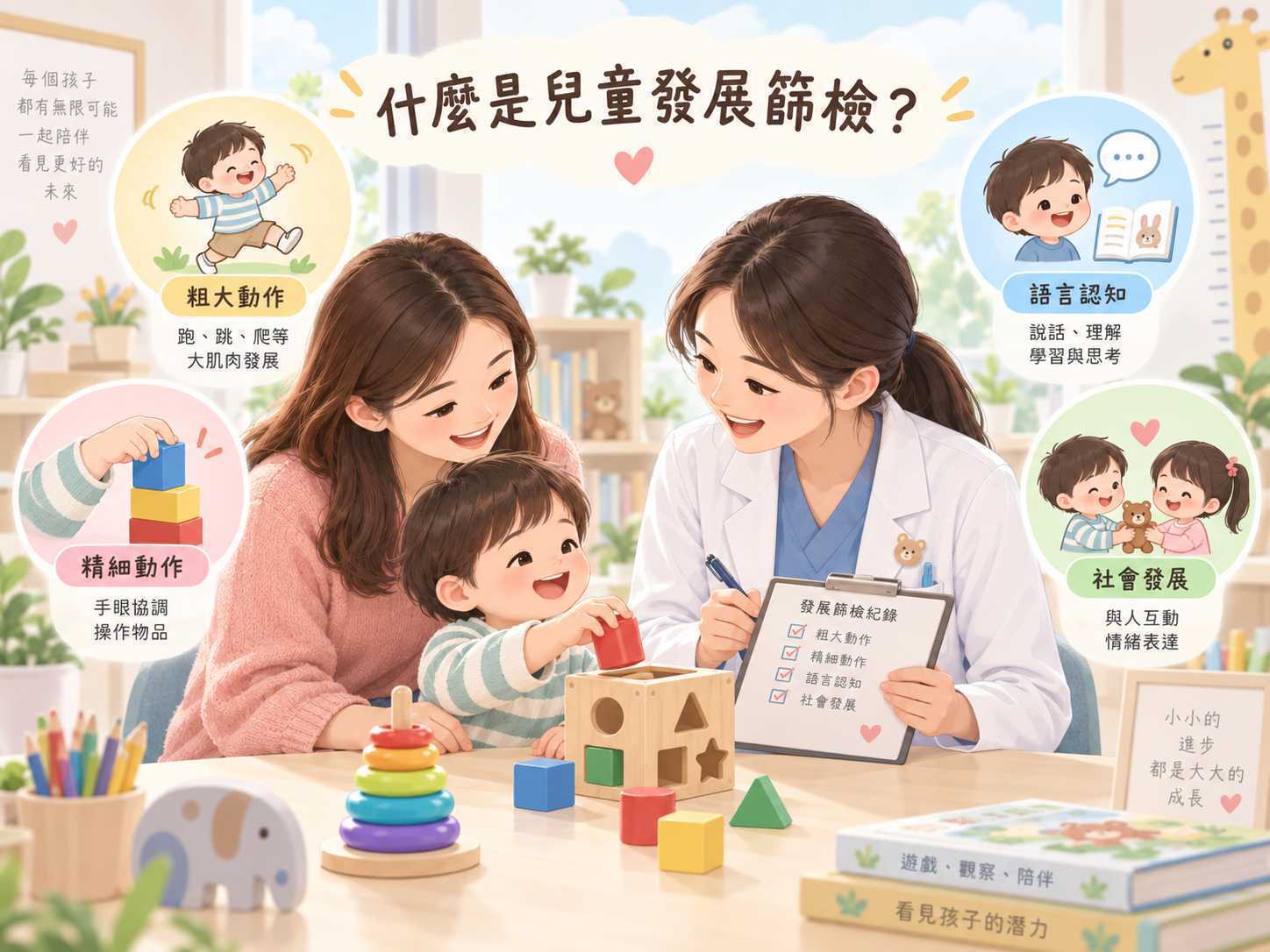 兒童發展篩檢為什麼重要？如何從生活中觀察需不需要做？